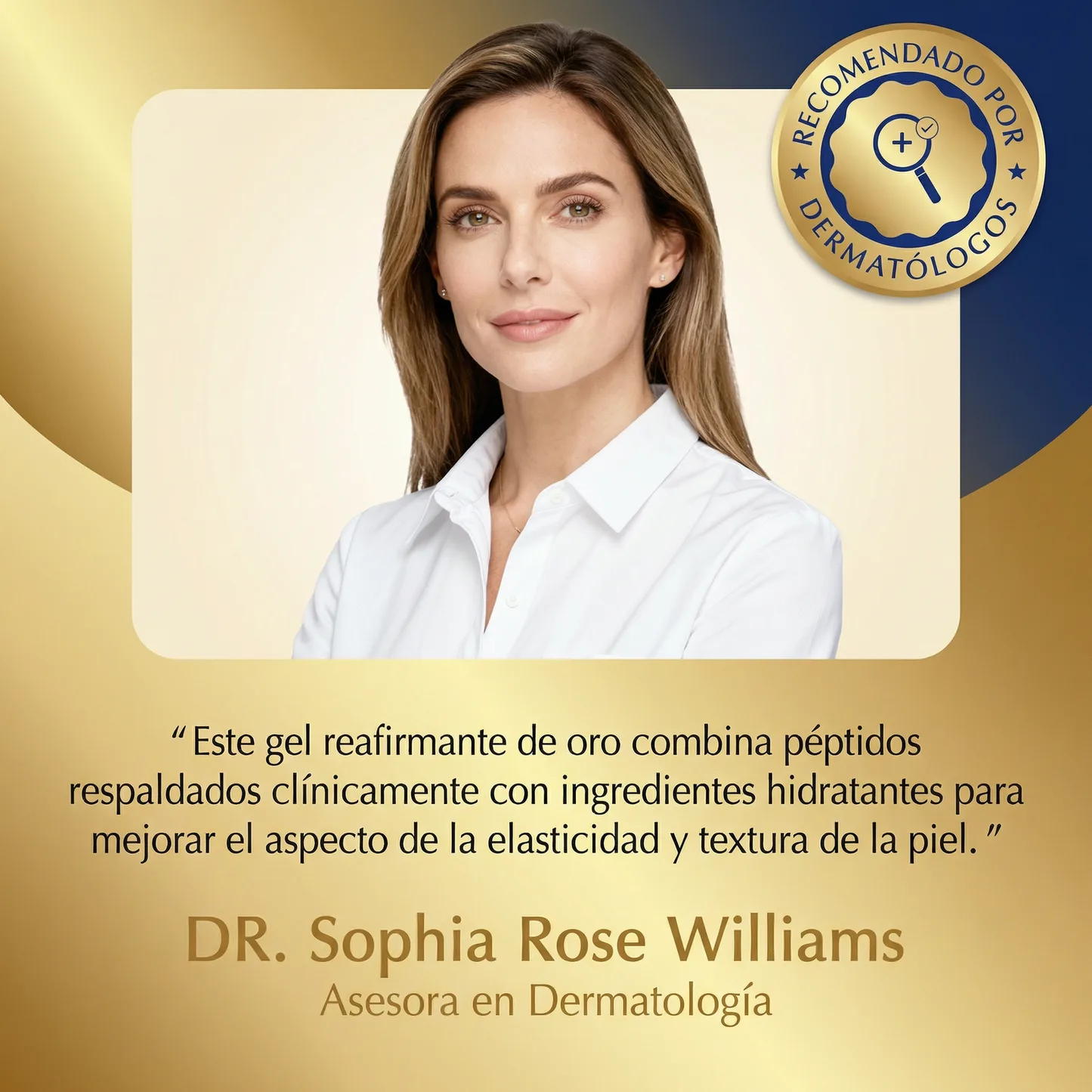 Gel Anticelulítico y Reafirmante 'Cryo Thermo Gold' con Efecto Frío-Calor para Abdomen, Muslos y Glúteos (Resultados en 15 Días)