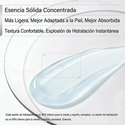 Crema Gel Tensora Coreana 'Oganacell' con Aplicador Gua Sha y PDRN para Reducir Papada, Desinflamar y Definir la Mandíbula