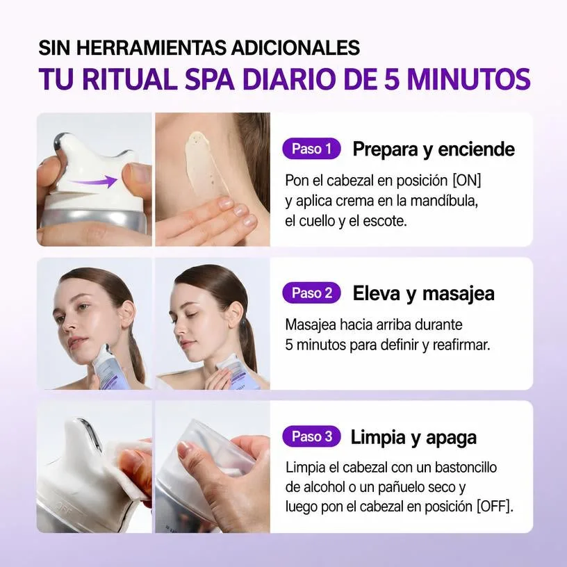 Crema Gua Sha Refinadora Colageno Retinol Reafirmante Contorno V Cuello Escote K-Beauty 80ml