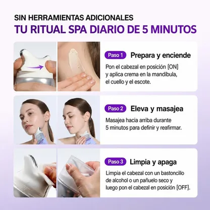 Crema Gua Sha Refinadora Colageno Retinol Reafirmante Contorno V Cuello Escote K-Beauty 80ml