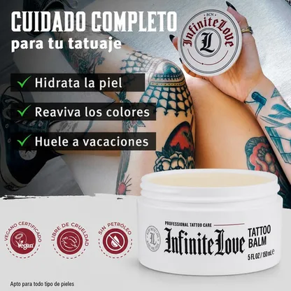 Bálsamo para Tatuajes Profesional — Vegano y Sin Petrolatos 150ml