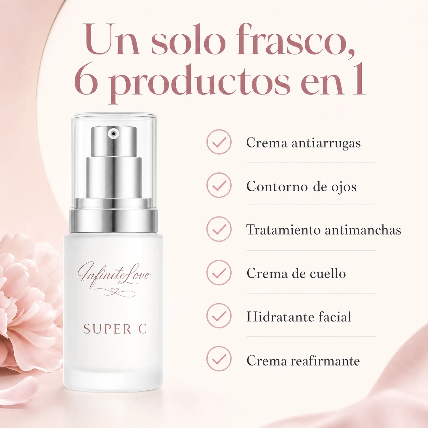 Sérum Super C Multiusos · Vitamina C + Ácido Hialurónico