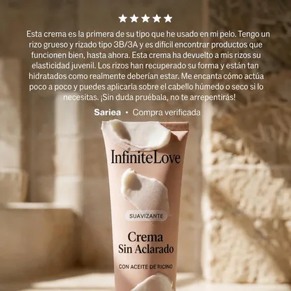 Crema Secado al Aire Alisante — Aceite de Ricino y Coco Anti-Frizz 148ml