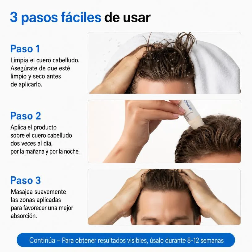 Sérum Capilar Roll-on — Crecimiento y Densidad con 23% de Activos 25 ml