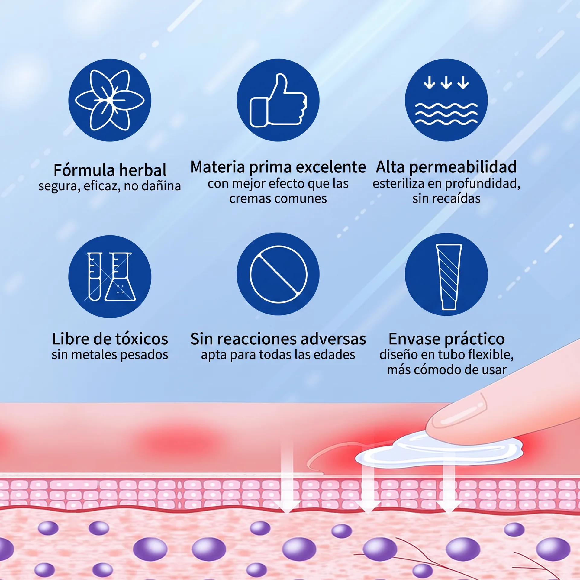 6 Ventajas de la Crema Reparadora InfiniteLove