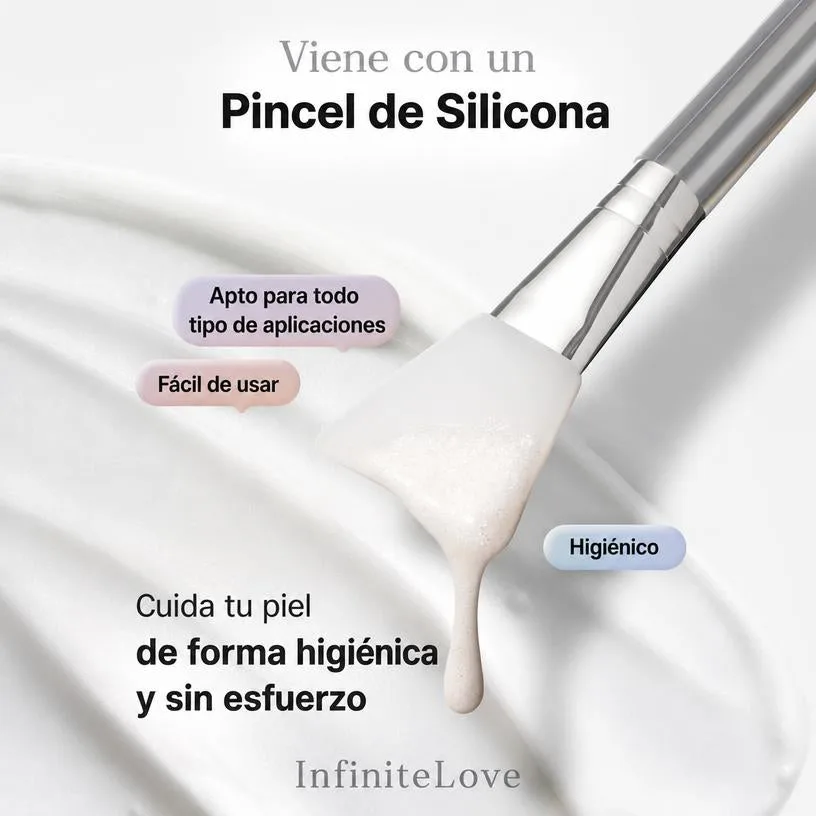 Mascarilla PDRN Exosome Glaze Peel-Off Colágeno Péptidos Efecto Glass Skin K-Beauty 50ml