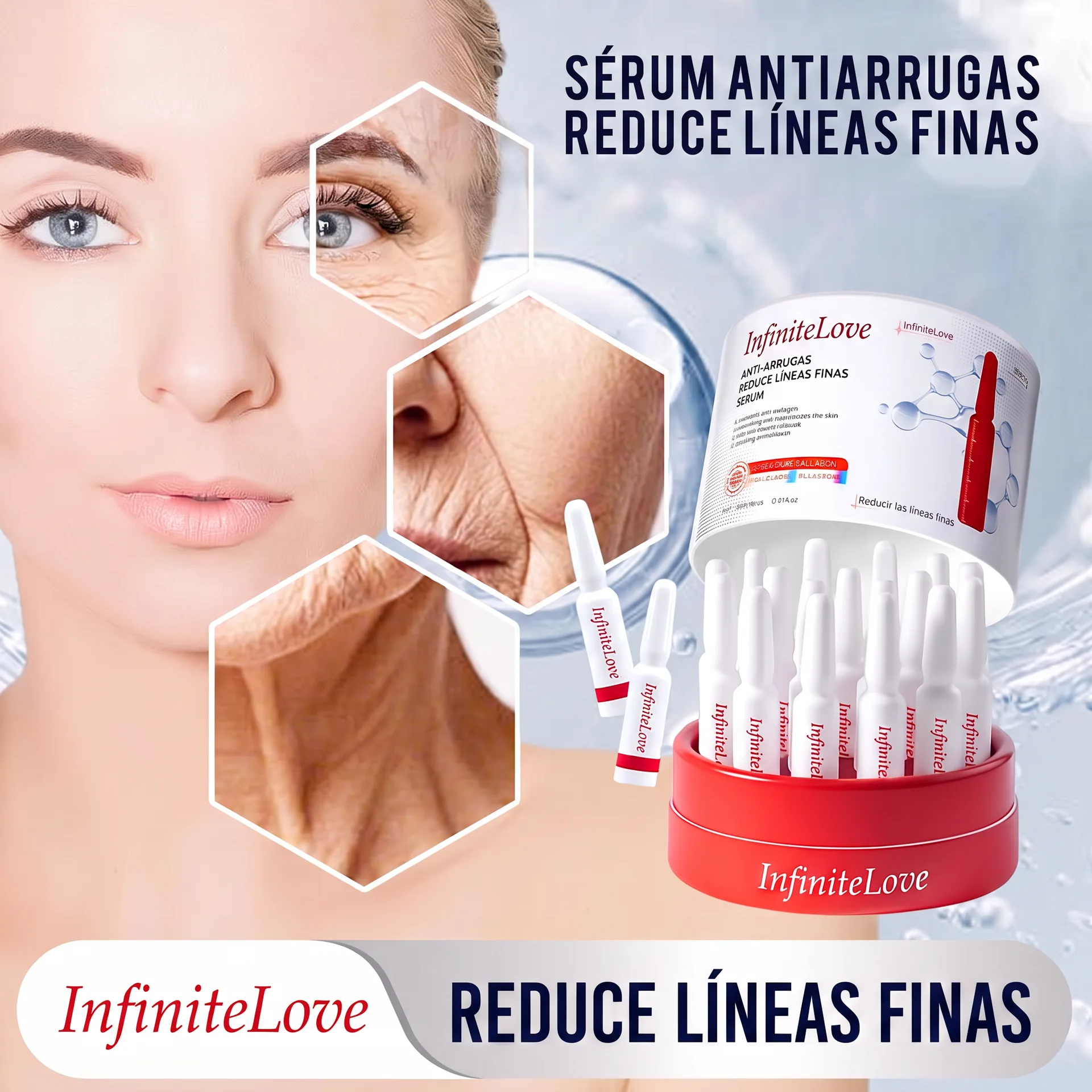 Sérum Antiarrugas Reduce Líneas Finas
