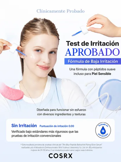 Sérum Blue Peptide Bakuchiol Plump Glow | Firmeza y Luminosidad