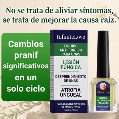 InfiniteLove Liquido Antifungico Para Unas Tratamiento Hongos Manos y Pies