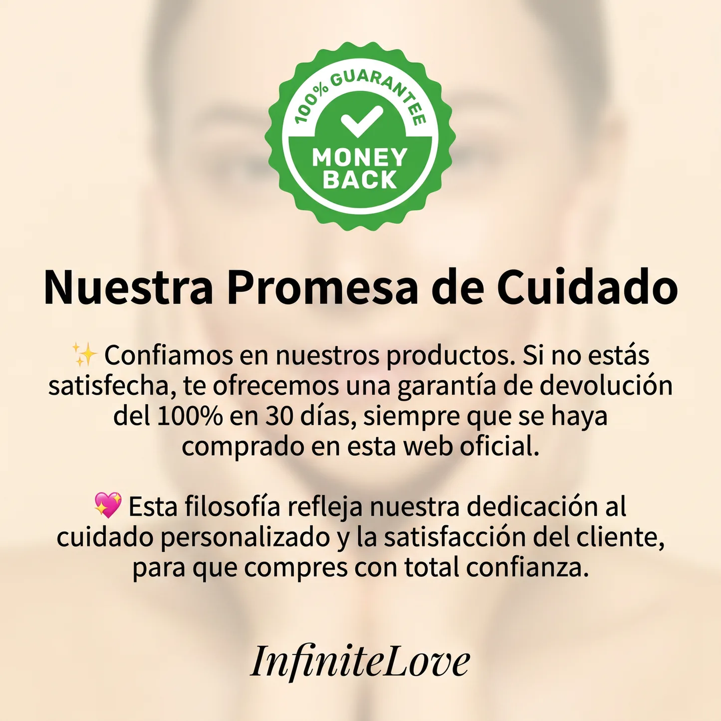 Protector Solar InfiniteLove Garantia