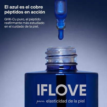 Sérum Reafirmante Péptidos de Cobre GHK-Cu 1% Complejo Antiedad Elasticidad Cutánea 30ml