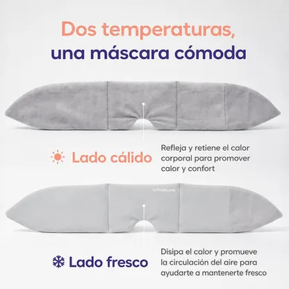 InfiniteLove Nube Nocturna — Antifaz Lastrado Reversible 180 g