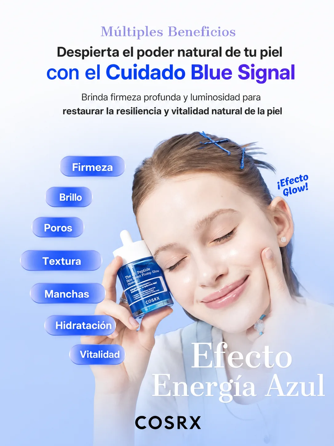 Sérum Blue Peptide Bakuchiol Plump Glow | Firmeza y Luminosidad