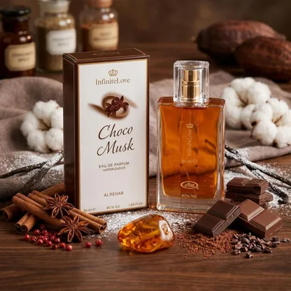 Choco Musk Eau de Parfum Fragancia Gourmet Chocolate Vainilla Almizcle Unisex 50ml