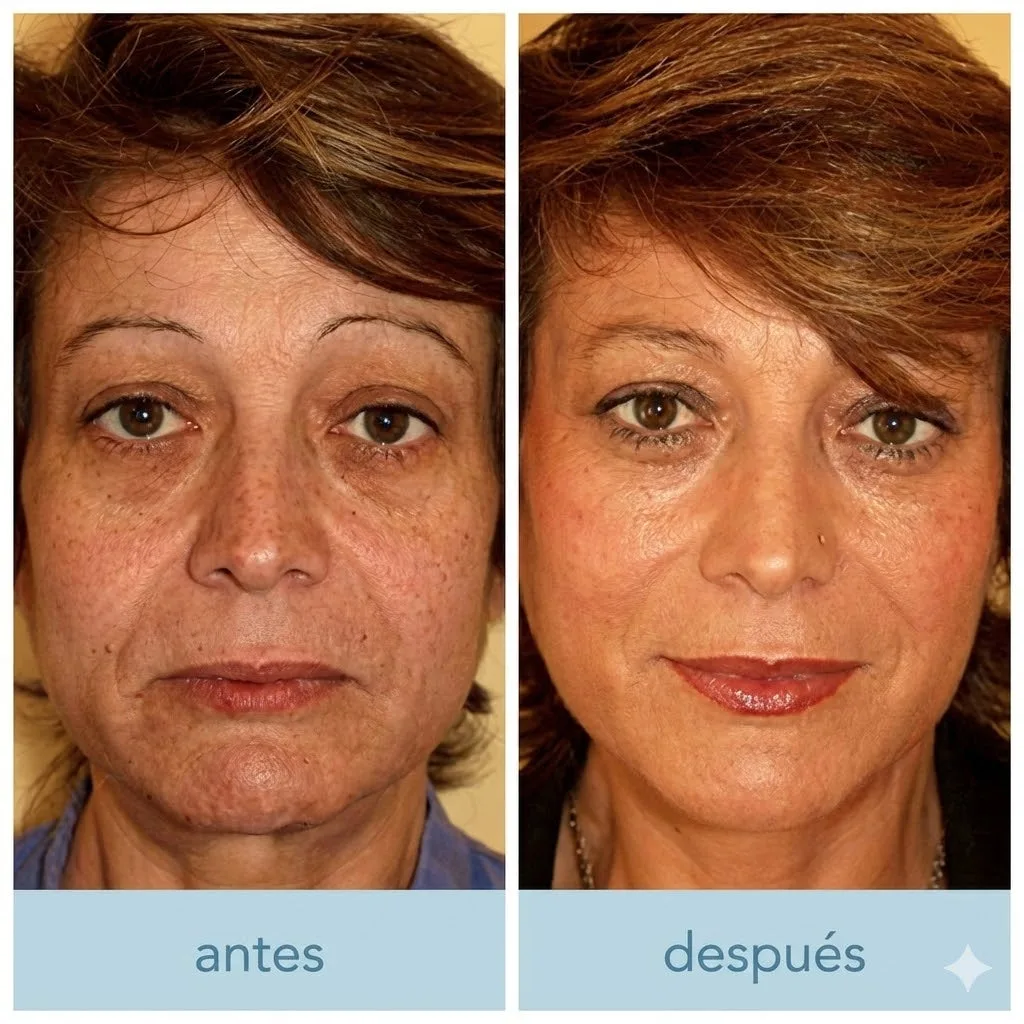 Suero Facial Anti-Edad 'Efecto Lifting' para Arrugas y Flacidez