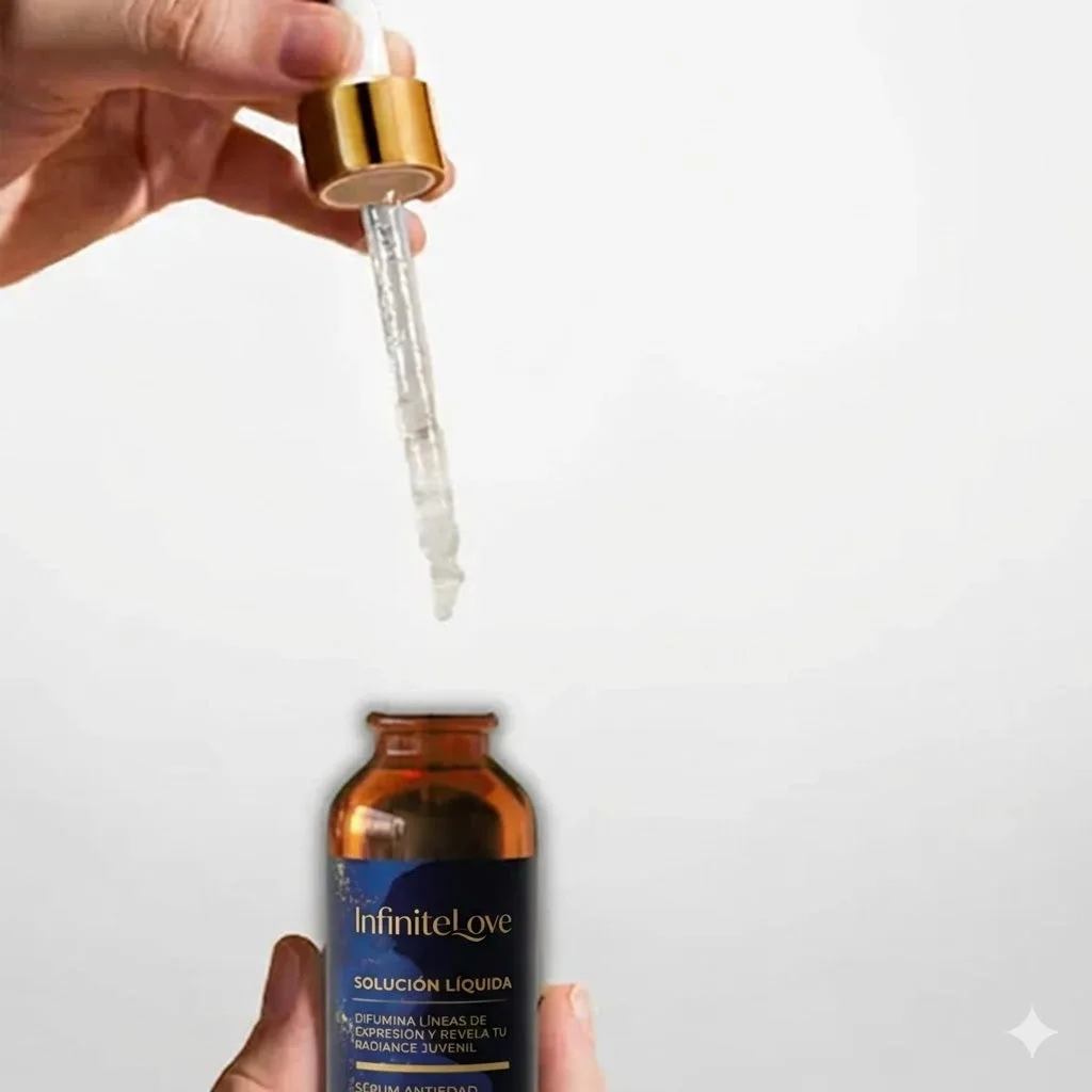Solución Líquida — Sérum Facial Antiedad de Efecto Tensor