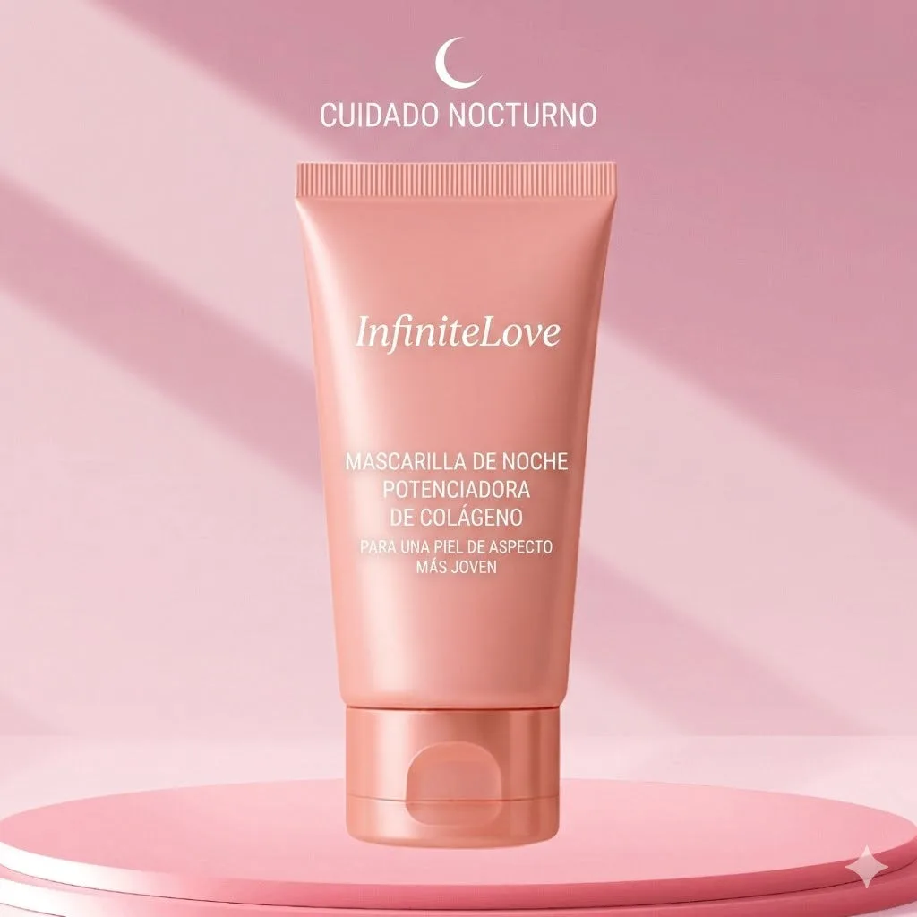 Mascarilla Nocturna de Bio-Colágeno e Hidrogel para Poros Dilatados, Hidratación Profunda y Efecto 'Glass Skin' (Se vuelve Transparente)