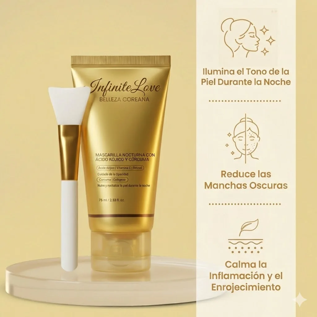 GoldMask, mascarilla nocturna peel-off de 76 ml con aplicador