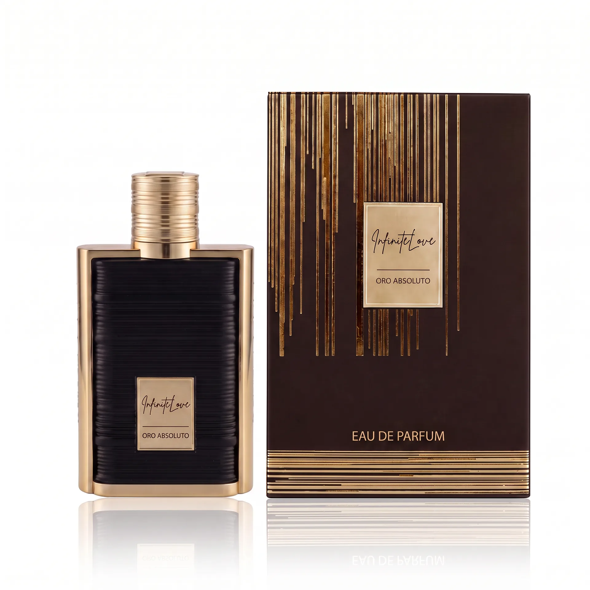 Oro Absoluto InfiniteLove con frasco y caja