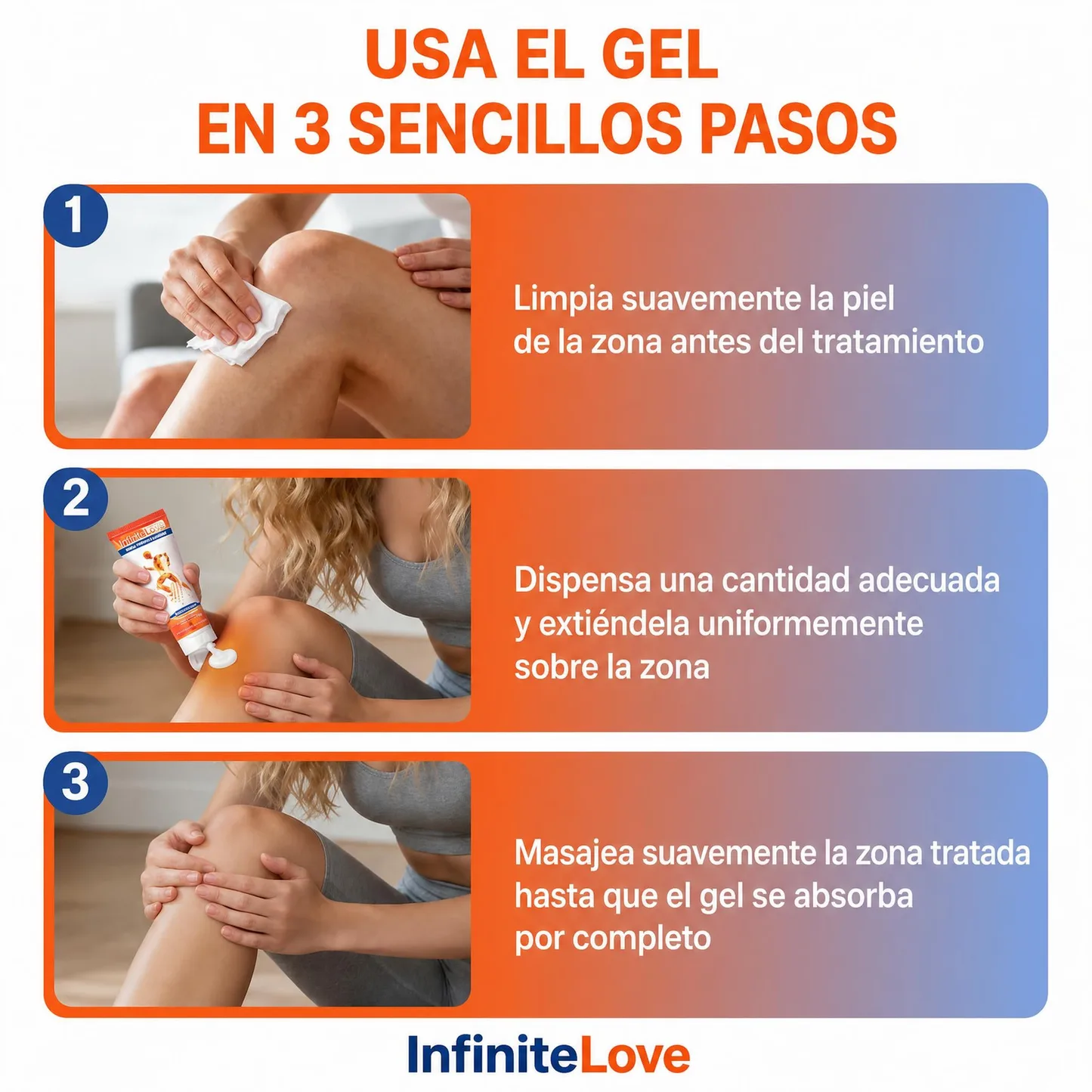 Crema de Masaje Articular Efecto Frío Cúrcuma Glucosamina Condroitina MSM Ácido Hialurónico 100ml